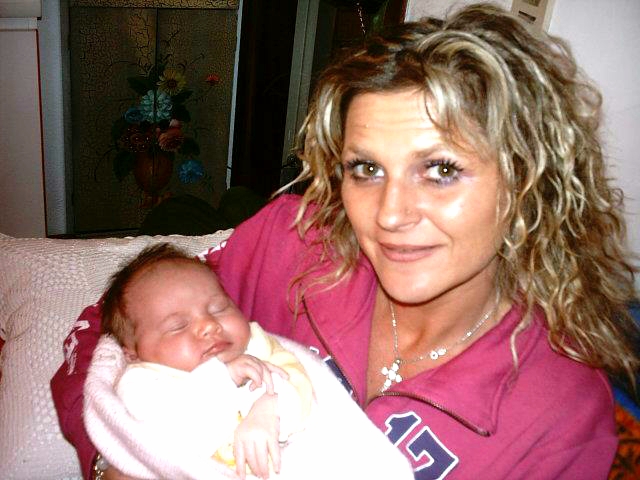 La mia nipotina a pochi giorni dalla nascita