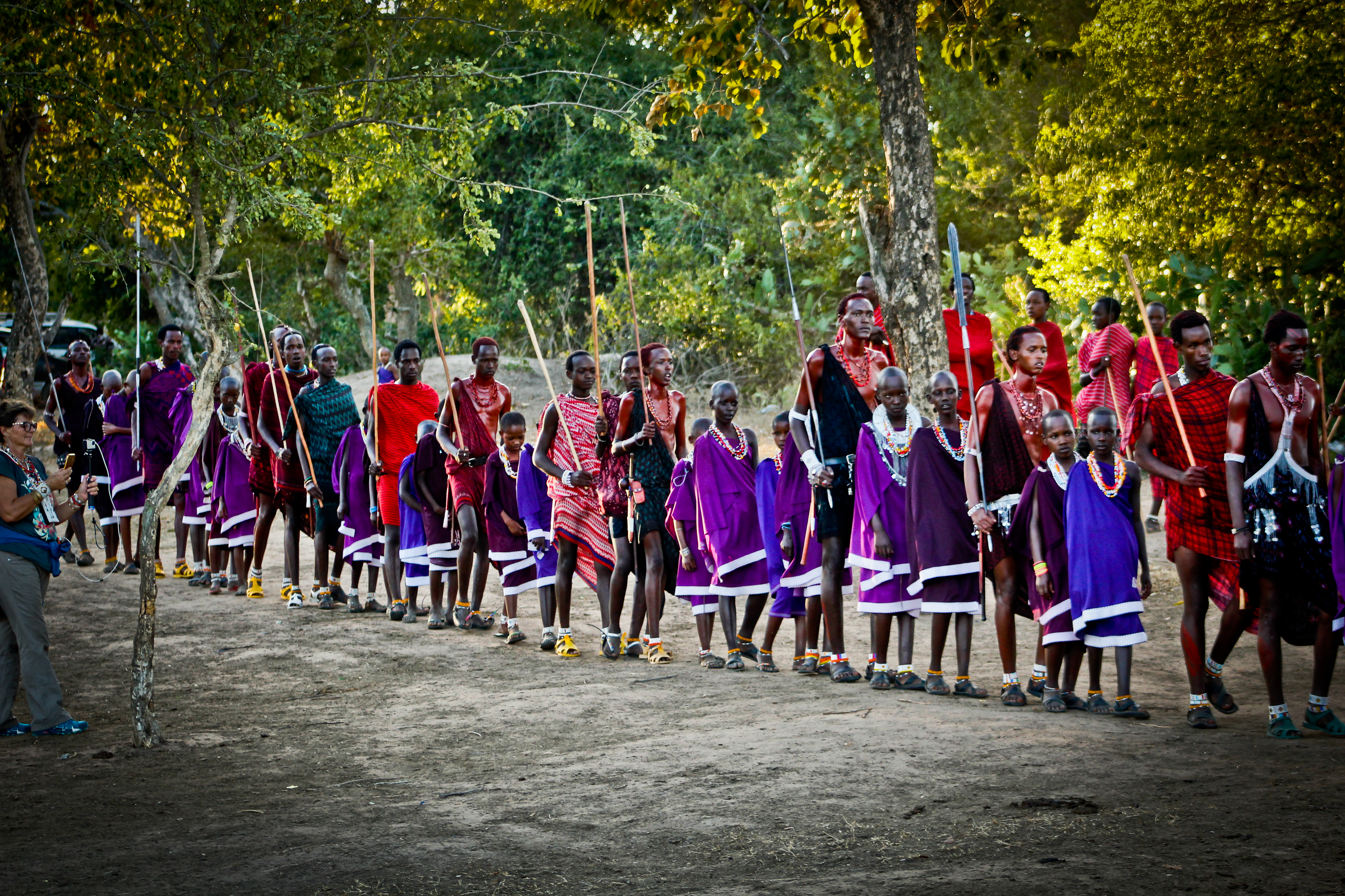 maasai party - Tanzania