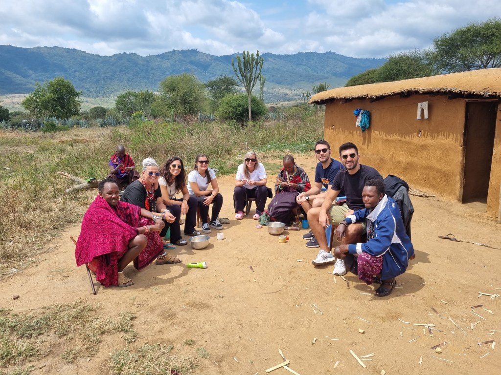 Ospiti nel nostro villaggio maasai